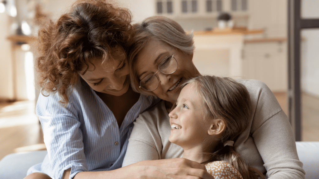 generationa-mom-grandma-mother-daughter-together-smiling