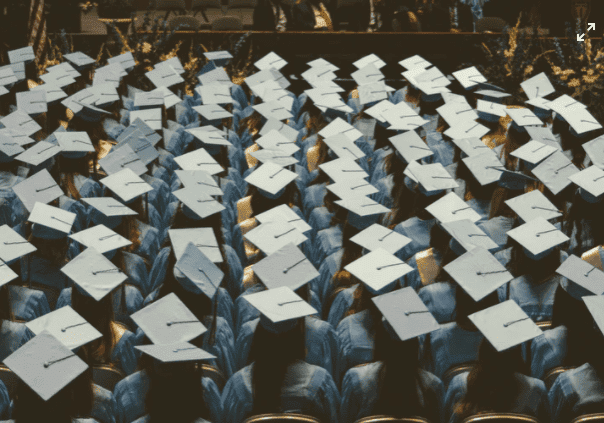 A mass of graduates