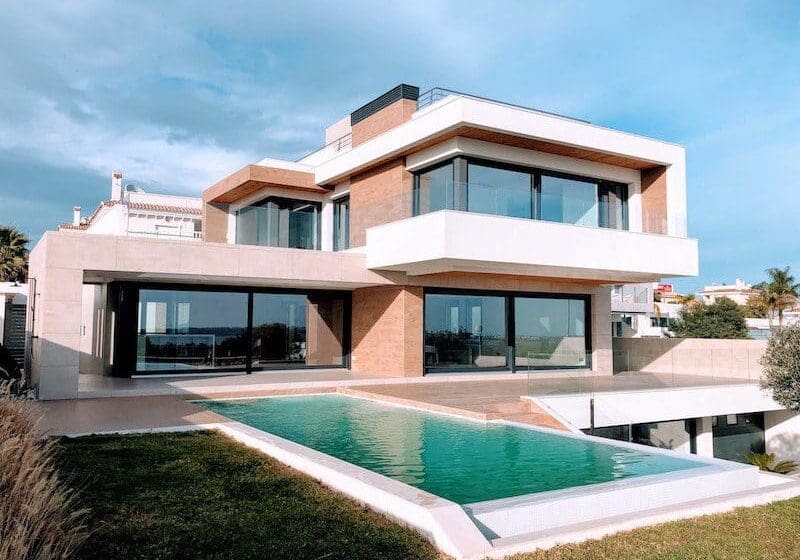 A modern home